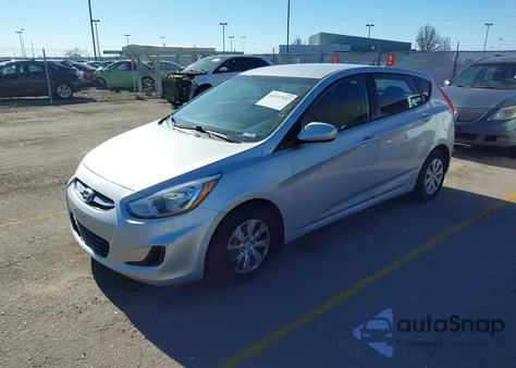 2016 Hyundai Accent Se z USA, uszkodzony, nr VIN KMHCT5AE3GU252593